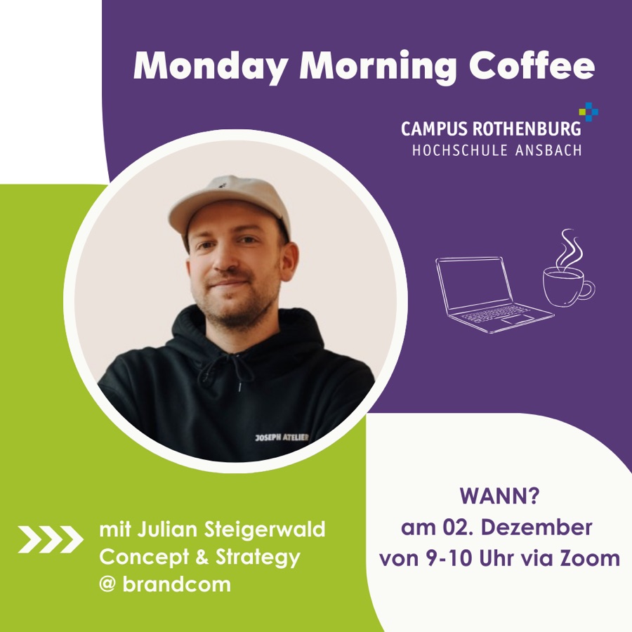 Monday Morning Coffee mit Julian Steigerwald